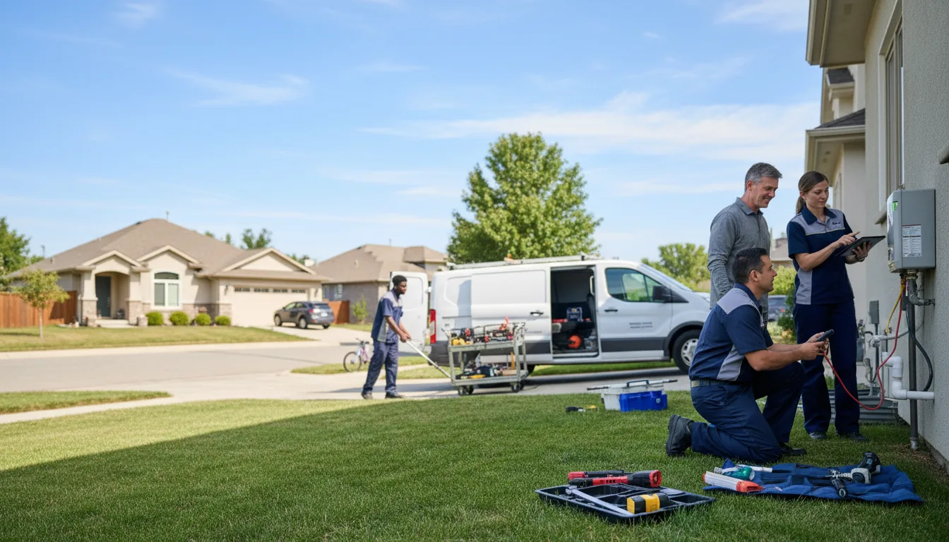 Tankless water heater service in Nisland, SD